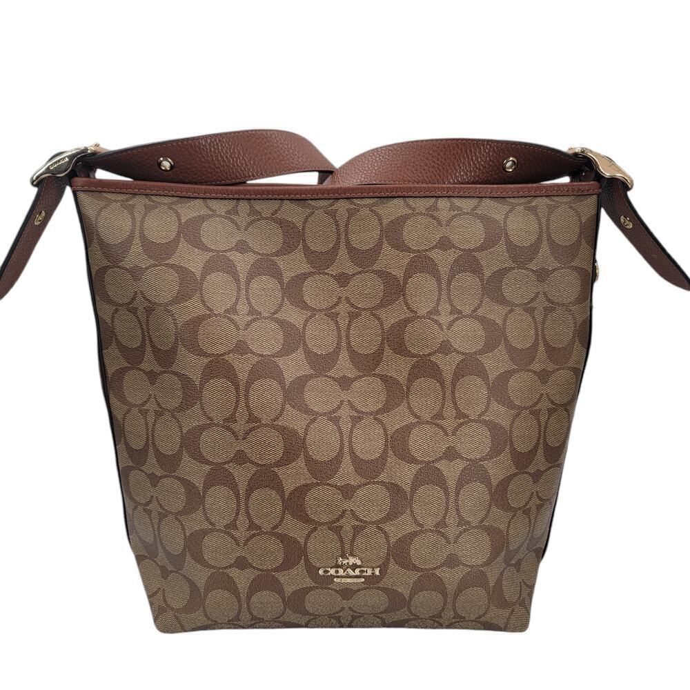 Coach Factory Val Duffle‎ Bag In Signature Canvas Shoulder Bag - Picture 3 of 15